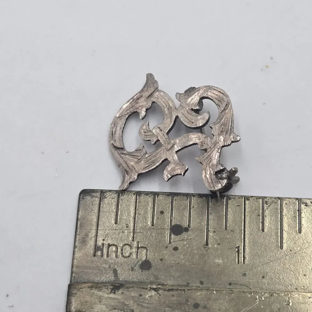 Vintage 925 Sterling Silver Mexico Initial 